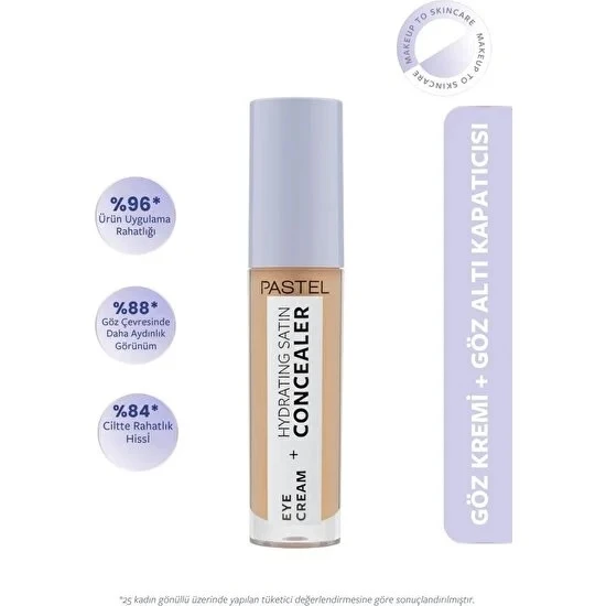 Pastel Eye Cream Hydratıng Lıquıd Concealer 66 ürün görseli 1