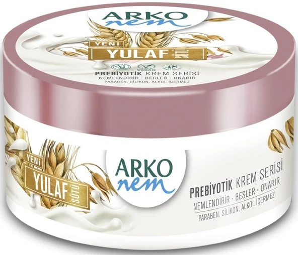 Arko Nem Yulaf Sütü Özlü Prebiyotik Krem 250 Ml ürün görseli 1