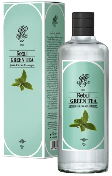 Rebul Green Tea Kolonya Cam 250 Ml ürün görseli 1