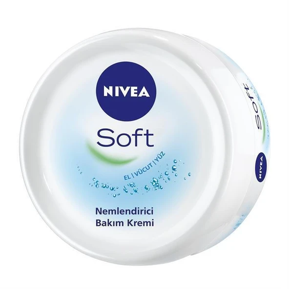Nıvea Soft Nemlendirici Bakım Kremi Kavanoz 200 Ml ürün görseli 1