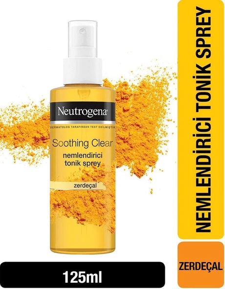 Neutrogena Soothing Clear Nemlendirici Tonik Yüz Bakım Spreyi 125 Ml ürün görseli 1