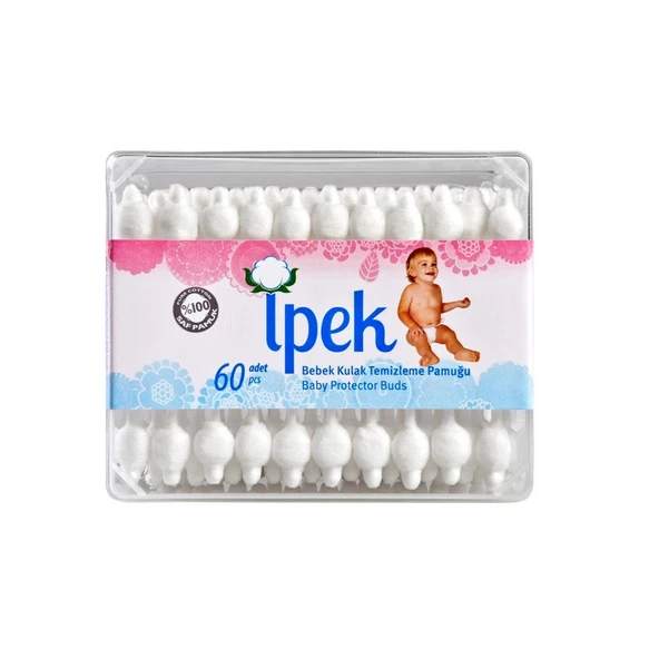 İpek Kulak Temizleme Pamuğu 60 Lı ürün görseli 1