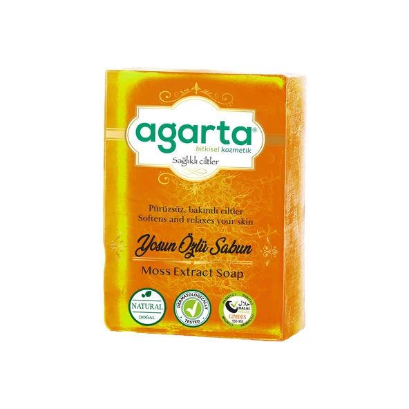 Agarta Doğal Yosun Sabunu El Yapımı 150 Gr ürün görseli 1