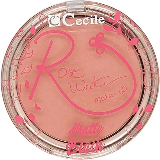 Cecile Rose Water Matte Blush Allık 01 ürün görseli 1