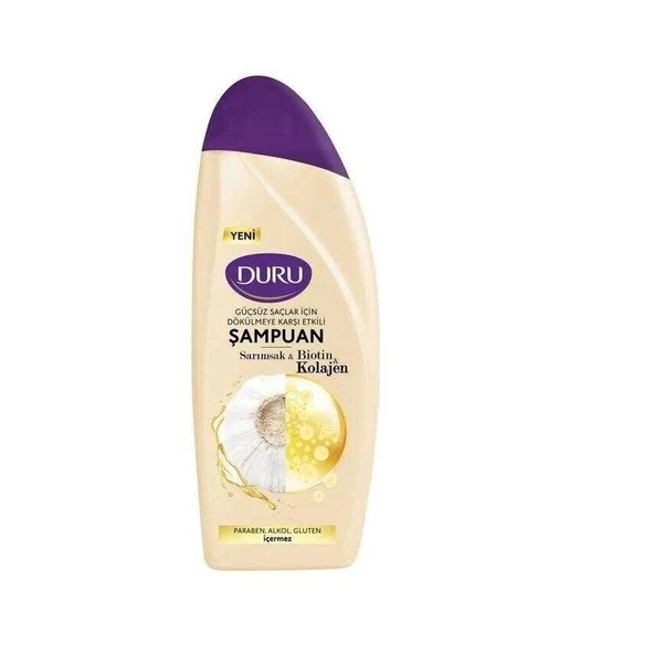 Duru Şampuan Sarımsak Biotin Kolojen Dökülen Saçlar 500 Ml ürün görseli 1