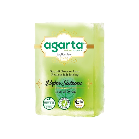 Agarta Doğal Defne Sabunu El Yapımı 150 Gr ürün görseli 1