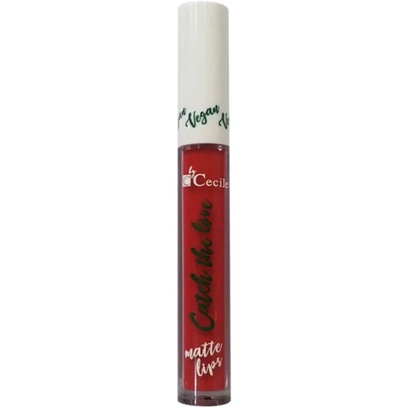 Cecile Vegan Matte Lips Lipgloss 08 ürün görseli 1