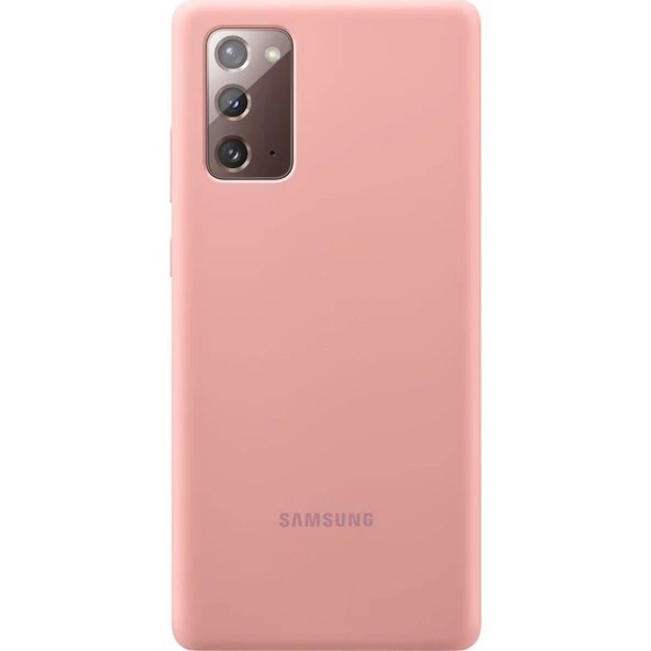 Galaxy Note 20 ile Uyumlu Silikon Kılıf Mistik Bronz EF-PN980TAEGWW ürün görseli 1