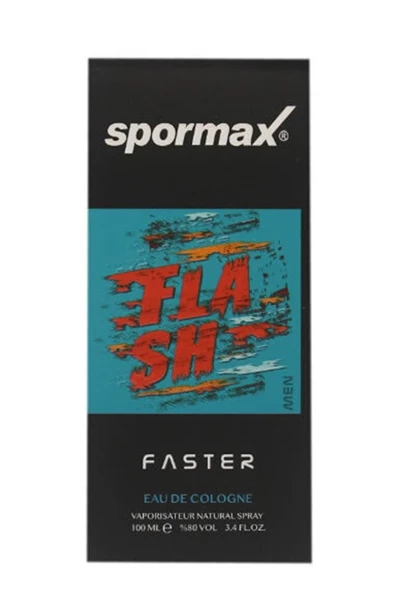 Spormax Flash Faster Erkek Parfüm 100 Ml ürün görseli 1