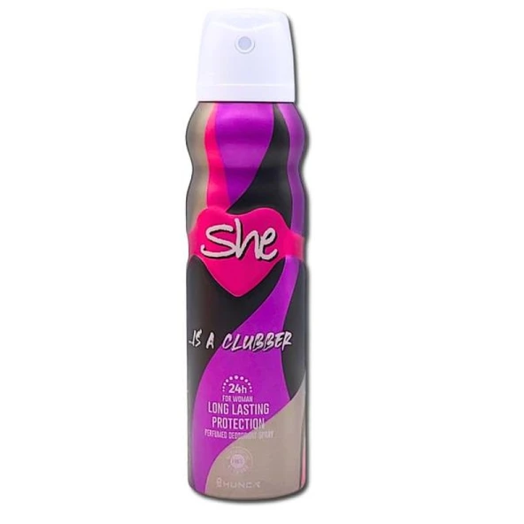 She Clubber Bayan Deodorant 150 Ml ürün görseli 1