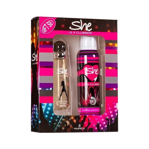 She Clubber Bayan Kofre 50 Ml+150 Ml ürün görseli 1