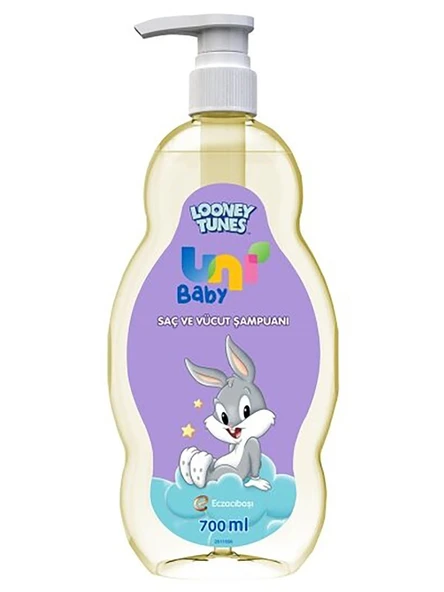 Uni Baby Saç Ve Vücut Şampuanı Looney Tunes 700 Ml Yeni ürün görseli 1