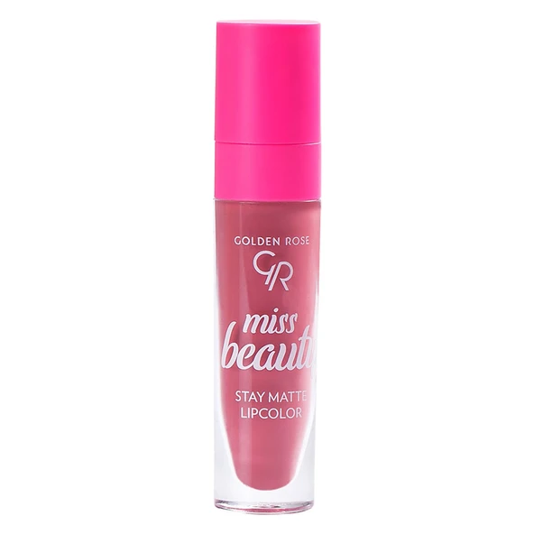 Golden Rose Miss Beauty Stay Matte Lıpgloss No:03 Rose Wood ürün görseli 1