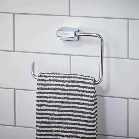 Hansgrohe AddStoris Halka Havluluk Krom - Resim 2