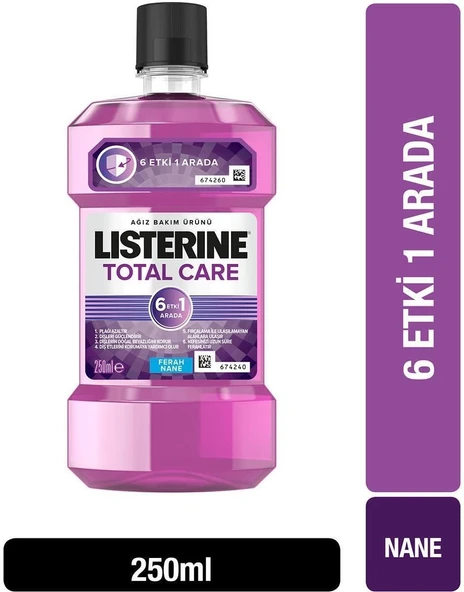 Lısterıne Total Care Ağız Bakım Suyu 250 Ml ürün görseli 1