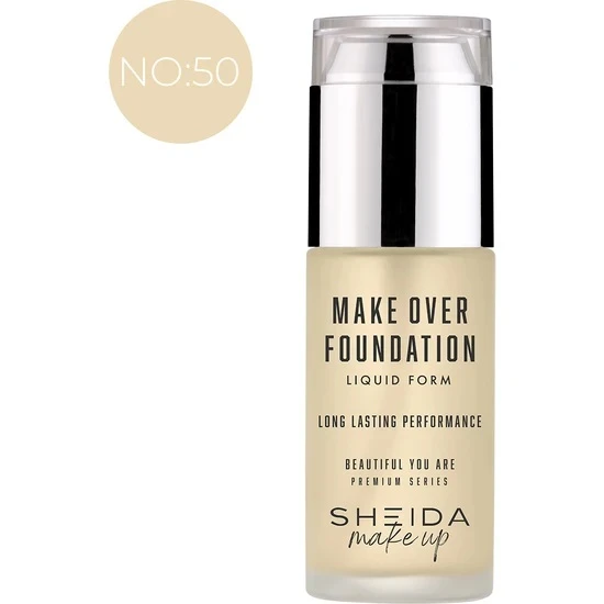 Sheıda Sıvı Fondöten 40 Ml No:50 ürün görseli 1