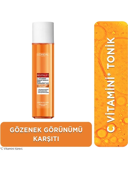 Loreal Revıtalıft Vitamin C Peeling Etkili Tonik 180 Ml ürün görseli 1