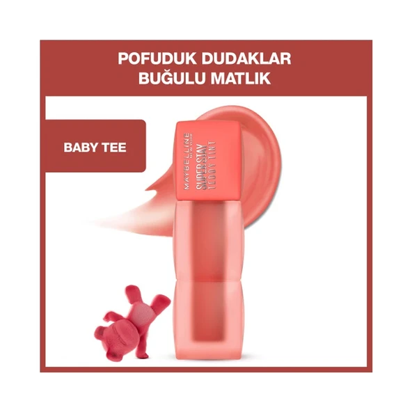 Maybellıne Super Stay Tedy Tınt 25 Baby Tee ürün görseli 1