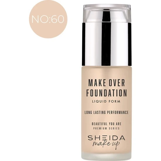 Sheıda Sıvı Fondöten 40 Ml No:60 ürün görseli 1