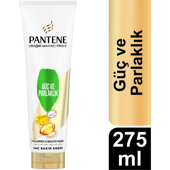 Pantene Saç Kremi Güç Ve Parlaklık 275 Ml ürün görseli 1