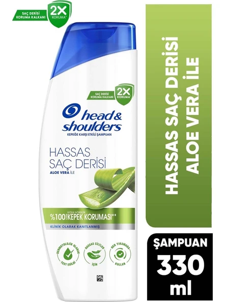 Head Shoulders Şampuan Hassas Saç Derisi 330 Ml ürün görseli 1