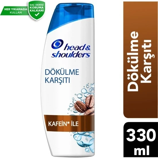 Head Shoulders Şampuan Kafein Özlü Dökülme Karşıtı 330 Ml ürün görseli 1