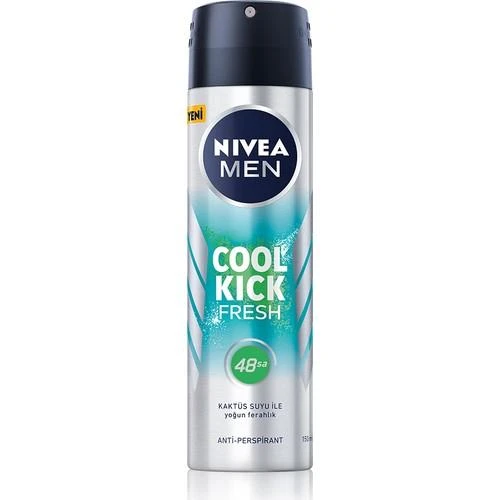 Nıvea Men Deodorant Cool Kıck Fresh Erkek Sprey 150 Ml ürün görseli 1