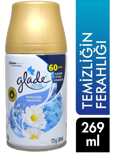 Glade Otomatik Sprey Yedek Temizliğin Ferahlığı Okyanus Sessizliği 175 Ml ürün görseli 1