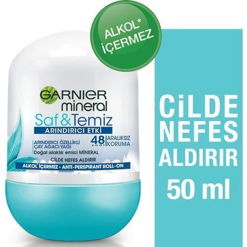 Garnıer Roll On Mineral Saf Temiz 50 Ml ürün görseli 1