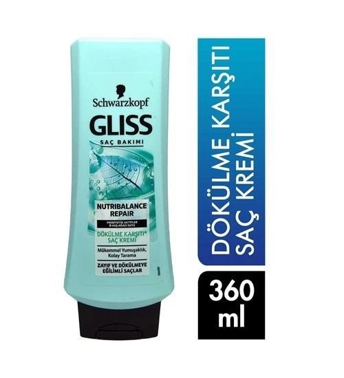 Glıss Saç Kremi Nutrıbalance Repaır Dökülme Karşıtı 360 Ml ürün görseli 1