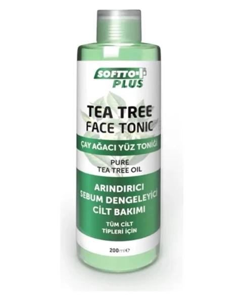 Softto Plus Tonik Arındırıcı Çay Ağacı Özlü 200 Ml ürün görseli 1