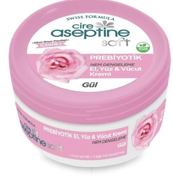 Cire Aseptine Prebiyotik Gül Özlü Mini Krem 30 Ml ürün görseli 1