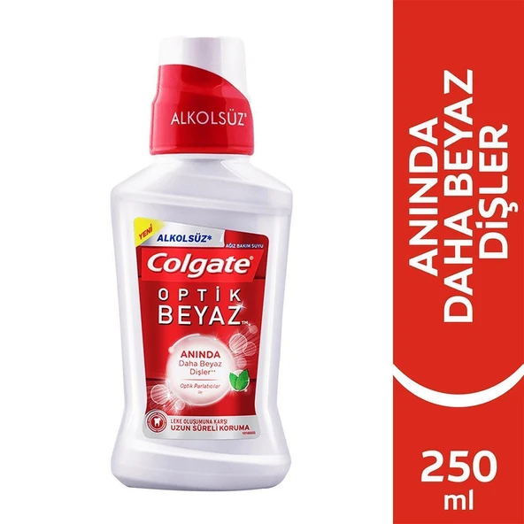 Colgate Optik Beyaz Ağız Bakım Suyu 250 Ml ürün görseli 1