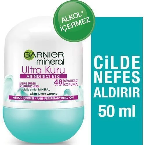 Garnıer Roll On Mineral Ultra Kuru 50 Ml ürün görseli 1