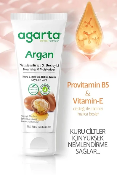 Agarta Cilt Bakım Kremi Argan Mini 20 Ml ürün görseli 1