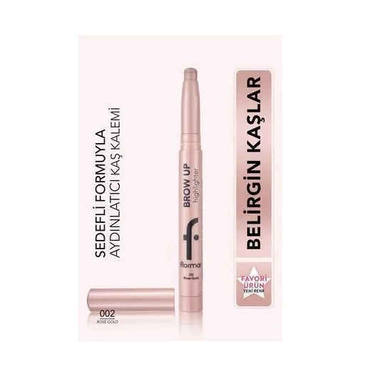 Flormar Brow Up Hıghlıghter Aydınlatıcı Kalem 002 Rose Gold ürün görseli 1