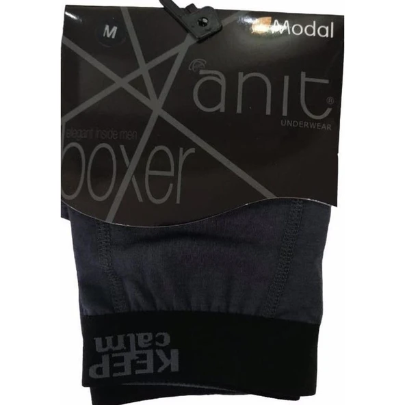 Anıt 1266 Modal Erkek Boxer Siyah Beden M ürün görseli 1