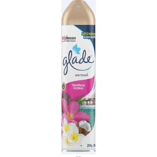 Glade Aerosol Tropikal Floral 300 Ml ürün görseli 1