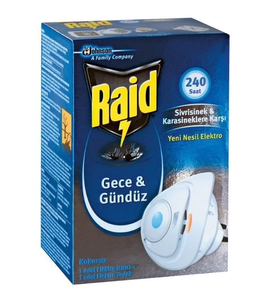 Raid Gece Gündüz Yeni Nesil Elektro Isıtıcı Cihaz Yedekli ürün görseli 1