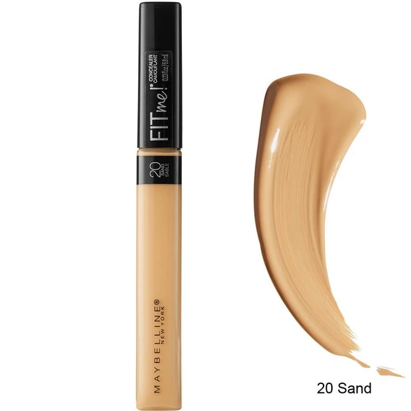 Maybellıne Fıt Me Kapatıcı Likit Concealer 20 Sand ürün görseli 1