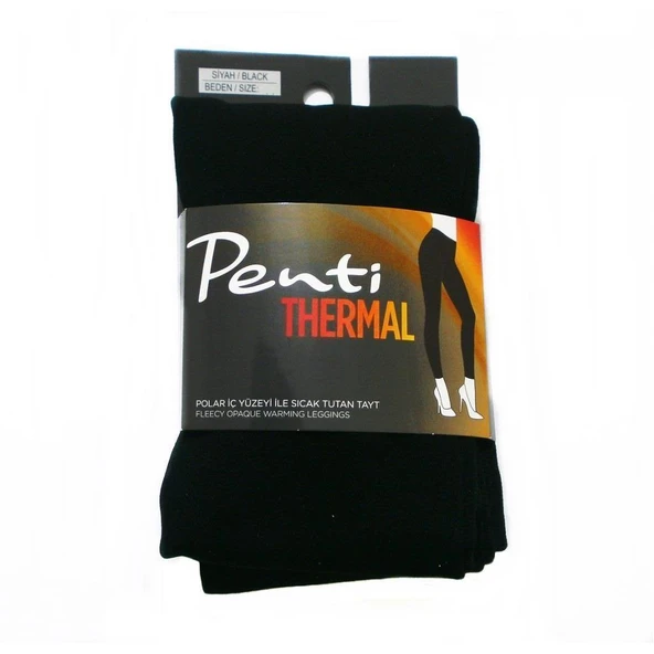 Penti Tayt Thermal 150 Den Siyah No.4 XL ürün görseli 1