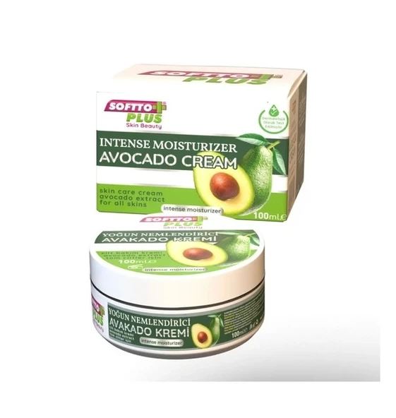 Softto Plus Nemlendirici Avokado Kremi 100 Ml ürün görseli 1