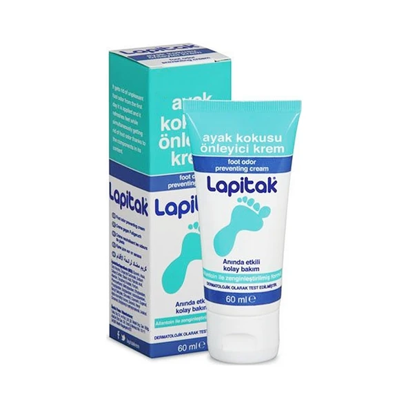 Lapitak Ayak Kokusu Önleyici Krem 60 Ml ürün görseli 1