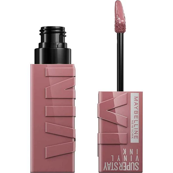 Maybellıne Super Stay Vinyl Ink Uzun Süre Kalıcı Likit Parlak Ruj 110 Awestruck ürün görseli 1