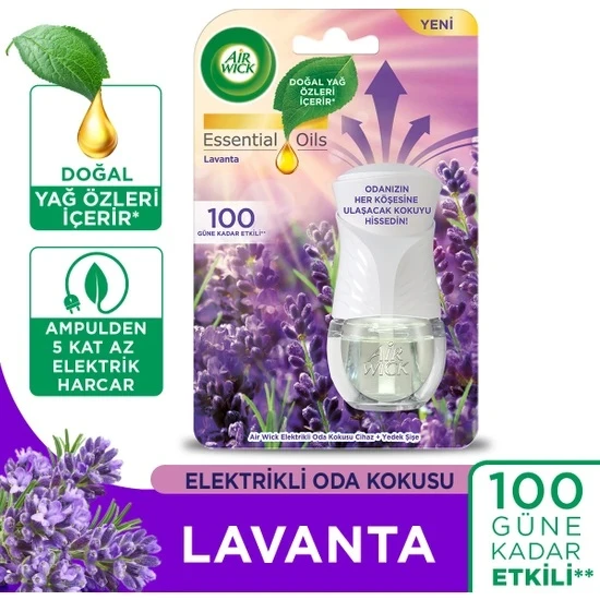 Air Wıck Elektrikli Oda Kokusu Lavanta 1 Adet Cihaz + 1 Adet Yedek ürün görseli 1