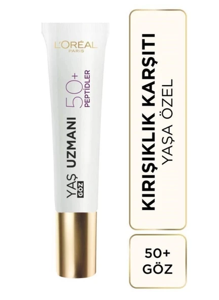 Loreal Yaş Uzmanı Kırışık Karşıtı Sıkılaştırıcı Göz Kremi 50+ 15 Ml ürün görseli 1