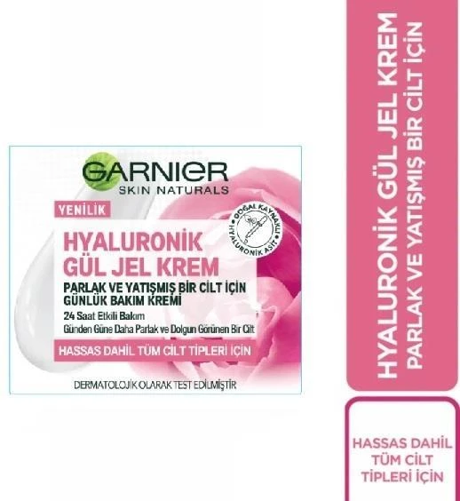 Garnıer Hyaluronik Gül Jel Krem Günlük Nemlendirici Tüm Ciltler 50 Ml ürün görseli 1