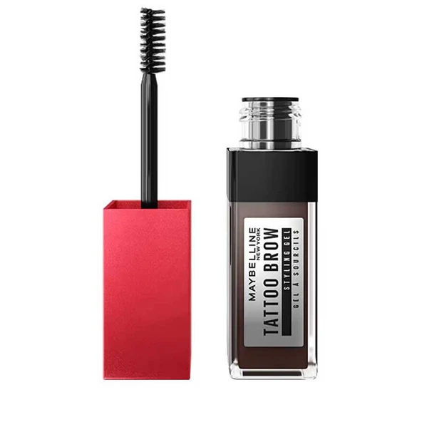 Maybellıne Tattoo Brow Stylıng Gel Kaş Maskarası 260 Deep Brown ürün görseli 1