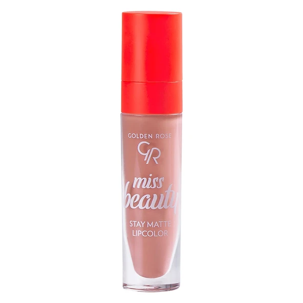 Golden Rose Miss Beauty Stay Matte Lıpgloss No:01 Blush Nude ürün görseli 1