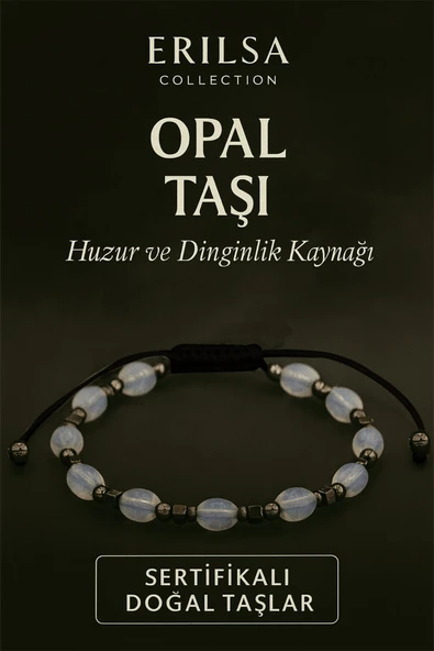 Sertifikalı Doğal Opal Taşı Bileklik – Huzur ve Dinginlik Kaynağı ürün görseli 1